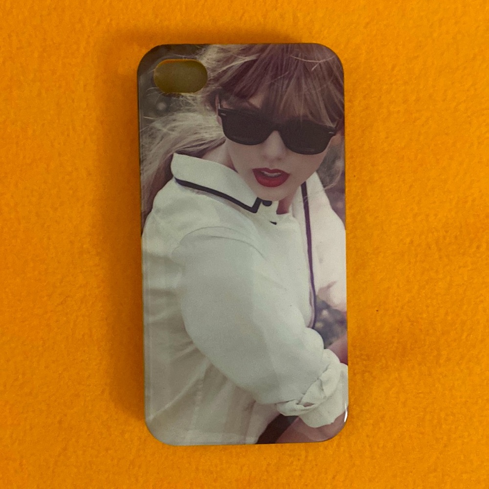 Taylor Swift RED era iPhone 4 & 4S Case